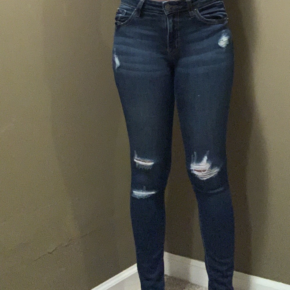 Skinny Distressed Jeans